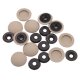 100 x YOU.S Original Universal Schrauben Abdeckung Steckkappe - helles Beige