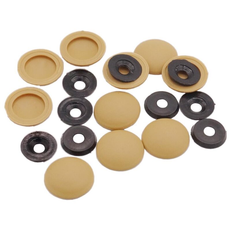 50 x YOU.S Original Universal Schraubenabdeckung Steckkappe in Beige