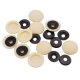 20 x YOU.S Original Universal Schraubenabdeckung Steckkappe in Hellbeige