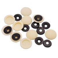40 x YOU.S Original Universal Schraubenabdeckung Steckkappe in Hellbeige
