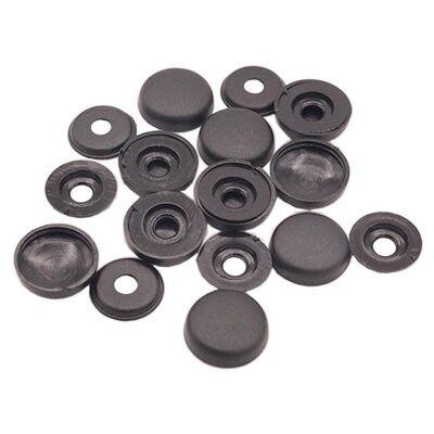 40 x YOU.S Original Universal Schraubenabdeckung Schraubenkappe Abdeckung in Schwarz
