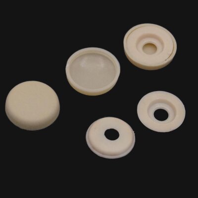 20 x YOU.S Original Universal Schrauben Abdeckung Schraubenkappe in Hellbeige