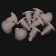 100 x YOU.S Original Universal Innenverkleidung Tannenbaumclip Befestigung Clips