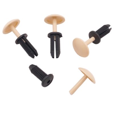 100 x YOU.S Original Universal Innenraumverkleidung Spreizclip Befestigungsclip Clips - Beige