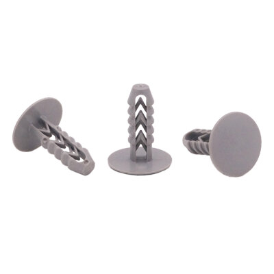 10 x YOU.S Original Innenverkleidung Innen Verkleidung Clips Grau kompatibel mit Alfa Romeo 147 (937) kompatibel mit Fiat Grande Punto (199_) - 735302565