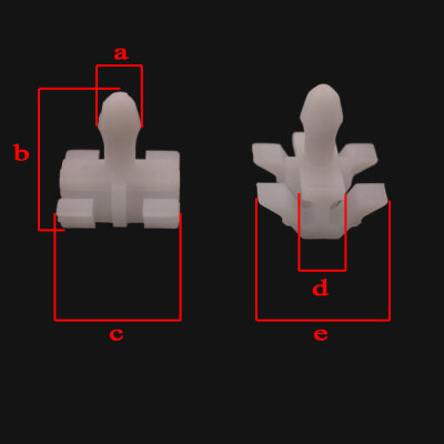 30 x YOU.S Original Beplankung Befestigung Clips kompatibel mit Mercedes-Benz W126 W140 R129 - A0059889778