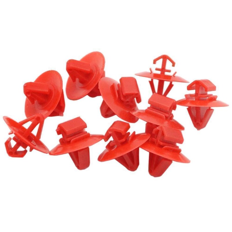 10 x YOU.S Original Zierleisten Seitenleisten Befestigung Clips kompatibel mit Renault - 4409963