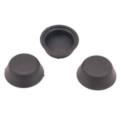 30 x YOU.S Original Bolzen Abdeckung Sicherheitsgurt Schraubenabdeckung  in Schwarz Innen Ø 18 mm