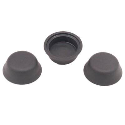 20 x YOU.S Original Bolzen Abdeckung Sicherheitsgurt Schraubenabdeckung in Dunkelgrau Innen Ø 18 mm