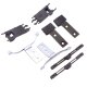 YOU.S Original Reparaturset Schiebedach Metallklammer kompatibel mit BMW 3er (E46) 8-Teilig