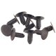 30 Stück YOU.S Original Universal Innenverkleidung Tannenbaumclip Befestigung Clips Ø 8 mm in Schwarz