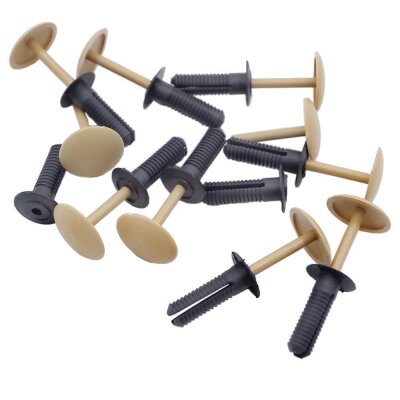 50 x YOU.S Original Universal Innenraumverkleidung Spreizclip Befestigungsclip Clips - Beige
