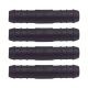 4 x YOU.S Original Schlauchverbinder Zwischenstück Länge 71 mm Ø 14x14 mm - Gerade Form