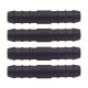4 x YOU.S Original Schlauchverbinder Leitung Zwischenstück Ø 10x10 mm - Gerade Form