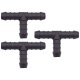 3 x YOU.S Original Schlauchverbinder Zwischenstück RGV Ø 10x10x10 mm - T-Stück