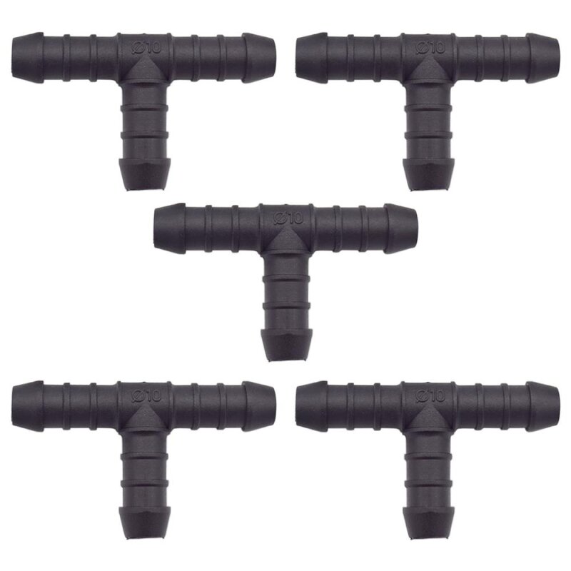 5 x YOU.S Original Schlauchverbinder Zwischenstück RGV Ø 10x10x10 mm - T-Stück