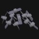 20 x YOU.S Original Zierleisten Befestigung Clips kompatibel mit Mercedes-Benz S-Klasse (W140) - A1406980260