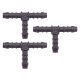 3 x YOU.S Original Schlauchverbinder Zwischenstück RGV Ø 6x6x6 mm - T-Stück
