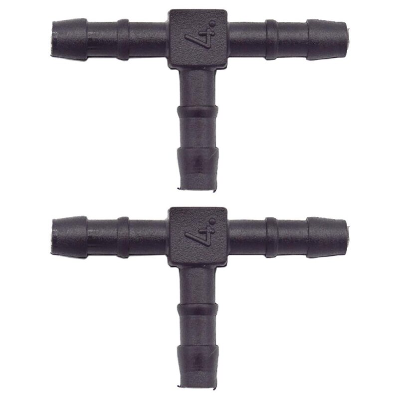 2 x YOU.S Original Schlauchverbinder Zwischenstück RGV Ø 4x4x4 mm - T-Stück