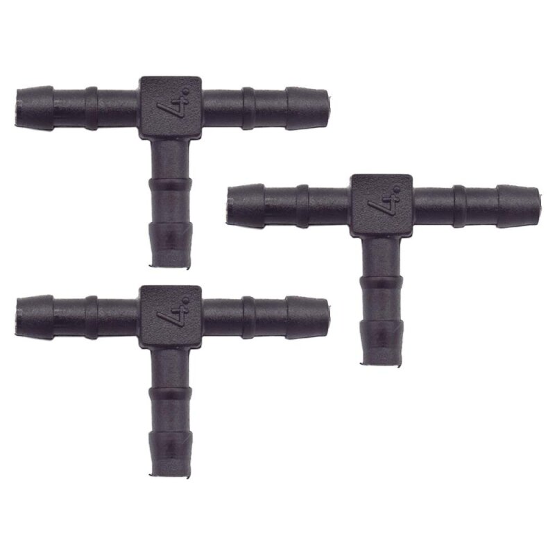 3 x YOU.S Original Schlauchverbinder Zwischenstück RGV Ø 4x4x4 mm - T-Stück