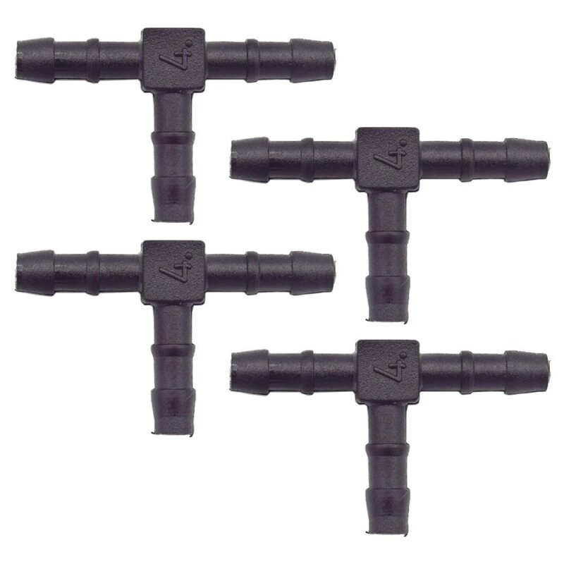 4 x YOU.S Original Schlauchverbinder Zwischenstück RGV Ø 4x4x4 mm - T-Stück