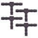4 x YOU.S Original Schlauchverbinder Zwischenstück RGV Ø 4x4x4 mm - T-Stück