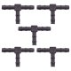 5 x YOU.S Original Schlauchverbinder Zwischenstück RGV Ø 4x4x4 mm - T-Stück