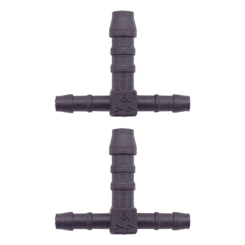 2 x YOU.S Original Schlauchverbinder Zwischenstück RGV Ø 4x6x4 mm - T-Stück Reduzierer
