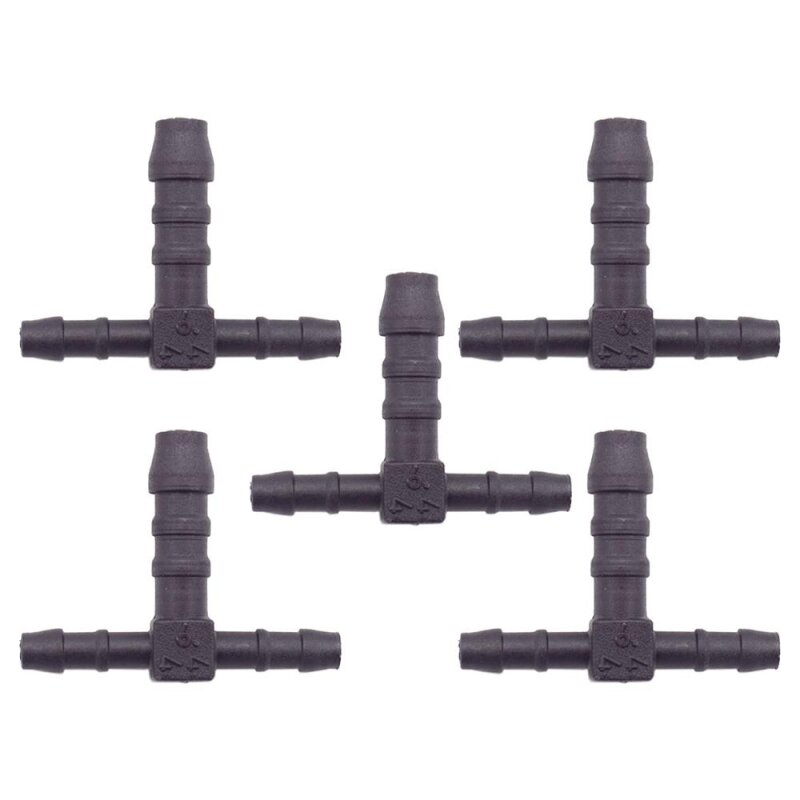 5 x YOU.S Original Schlauchverbinder Zwischenstück RGV Ø 4x6x4 mm - T-Stück Reduzierer