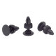 30 x YOU.S Original Windschutzscheibe Ziergitter Blende Befestigung Clips kompatibel mit Honda - 91508Sm4003