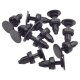 40 x YOU.S Original Windschutzscheibe Ziergitter Blende Befestigung Clips kompatibel mit Honda - 91508Sm4003
