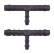 2 x YOU.S Original Schlauchverbinder Verteilerstück RGV Ø 6x4x6 mm - T-Stück Reduzierer
