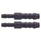 2 x YOU.S Original Schlauchverbinder Zwischenstück RGV Ø 6mm 4mm - Gerade Form - Reduzierer