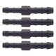 4 x YOU.S Original Schlauchverbinder Zwischenstück RGV Ø 5mm 4mm - Gerade Form - Reduzierer