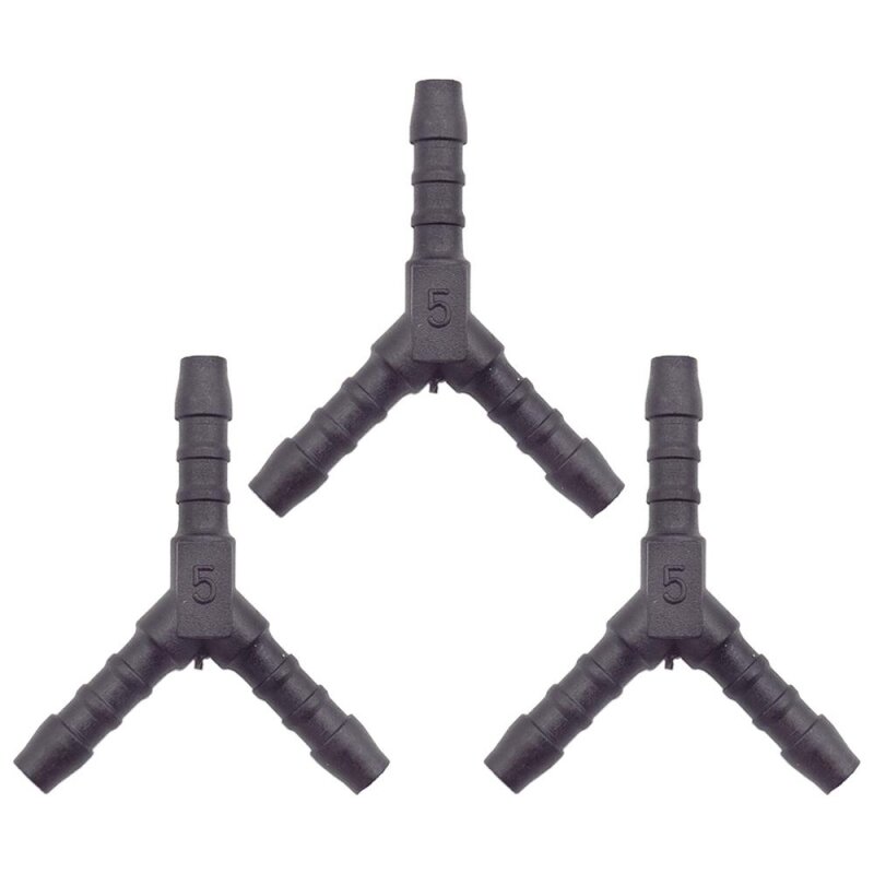 3 x YOU.S Original Schlauchverbinder Zwischenstück RGV Ø 5x5x5 mm - Y Form