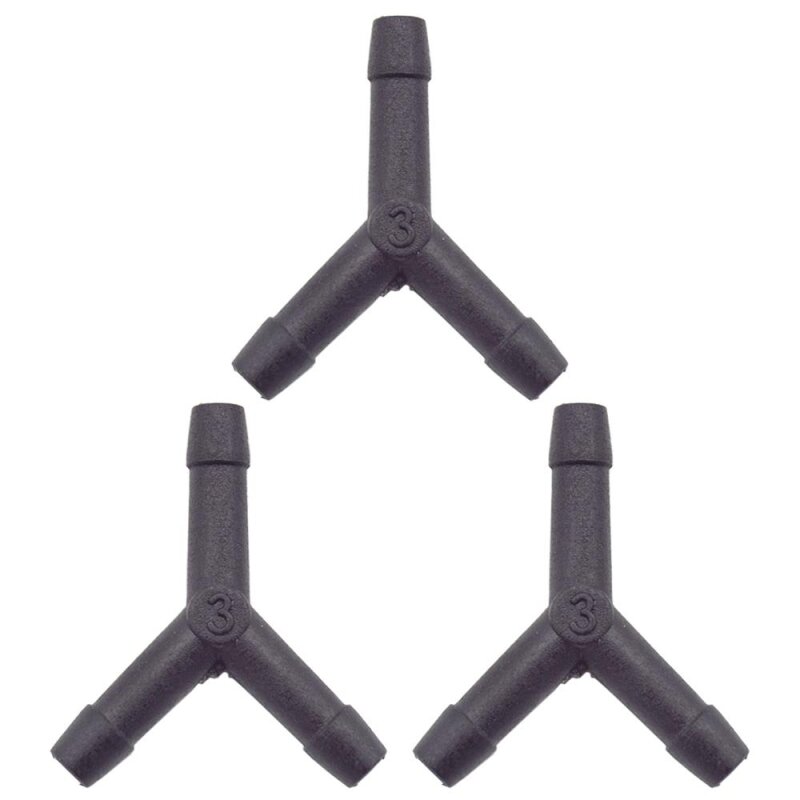 3 x YOU.S Original Schlauchverbindungsstück Verteilerstück Ø 3x3x3 mm - Y Form