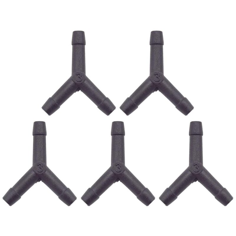 5 x YOU.S Original Schlauchverbindungsstück Verteilerstück Ø 3x3x3 mm - Y Form