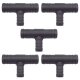 5 x YOU.S Original Schlauchverbinder Zwischenstück RGV Ø 20x15x20 mm - T-Stück Reduzierer