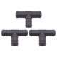 3 x YOU.S Original Schlauchverbinder Zwischenstück RGV Ø 18x18x18 mm - T-Stück