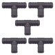 5 x YOU.S Original Schlauchverbinder Zwischenstück RGV Ø 18x18x18 mm - T-Stück